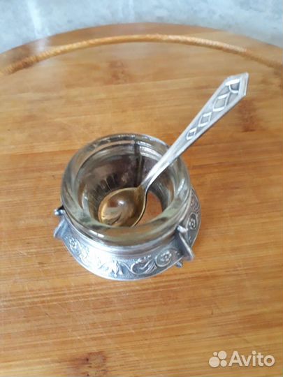 Солонка мельхиор СССР