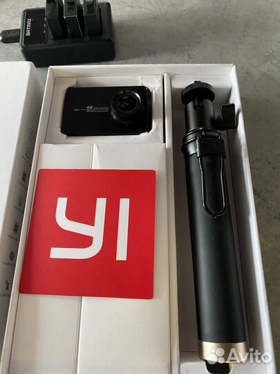 Экшн камера xiaomi yi 4k action camera kit