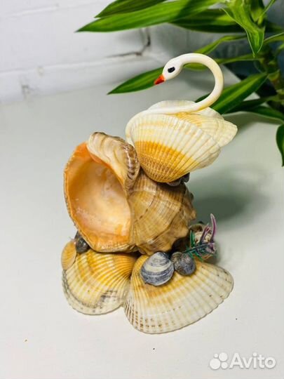 Статуэтки для интерьера фигурки из морских ракушек