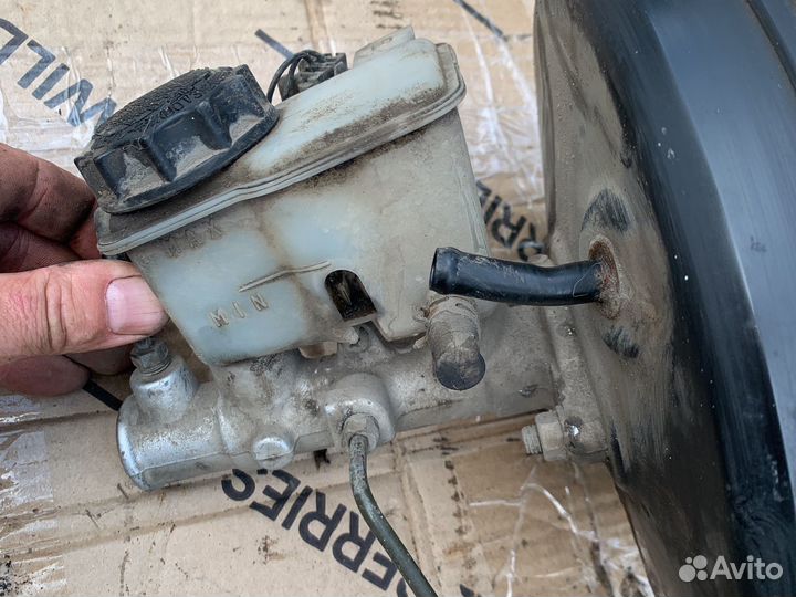 Вакуумный усилитель с гтц mazda familia bj