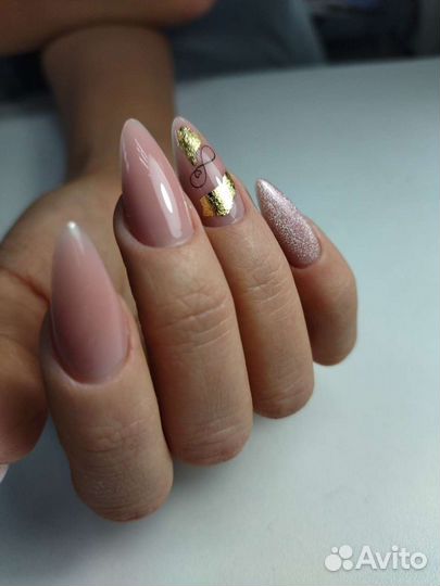 Наращивание ногтей. Маникюр. Гель лак