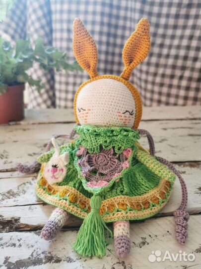 Заяц кукла-сплюшка