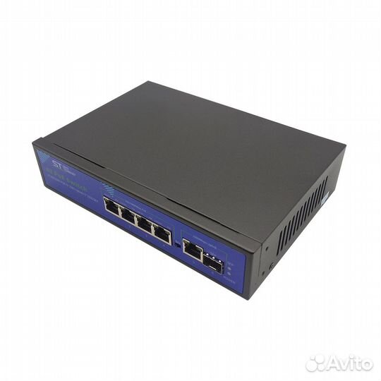 4-х портовый Switch POE коммутатор ST-S42POE Pro