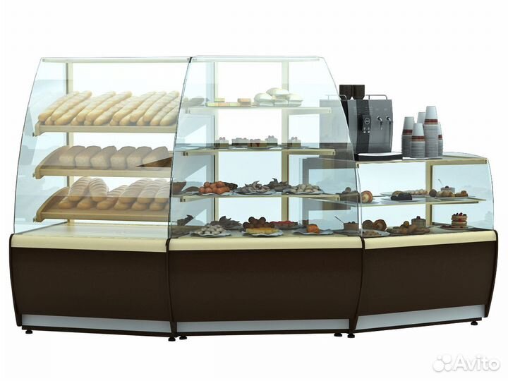 Витрина кондитерская Carboma K70