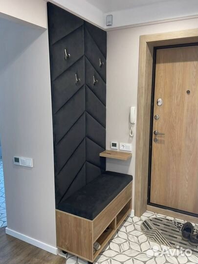 Мягкая прихожая - мягкая вешалка и мягкое сидение