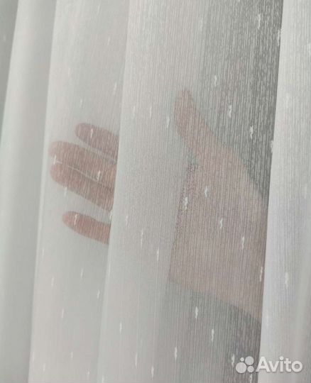 Тюль 5 м на ленте. Турция