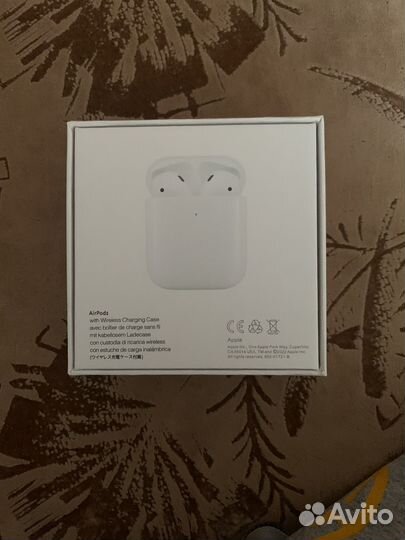 Наушники apple airpods