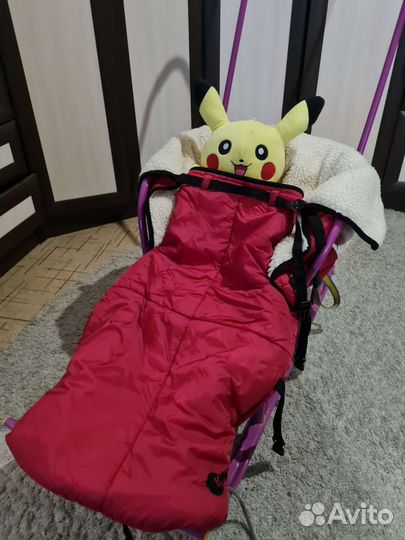 Санки, чехол и манишка