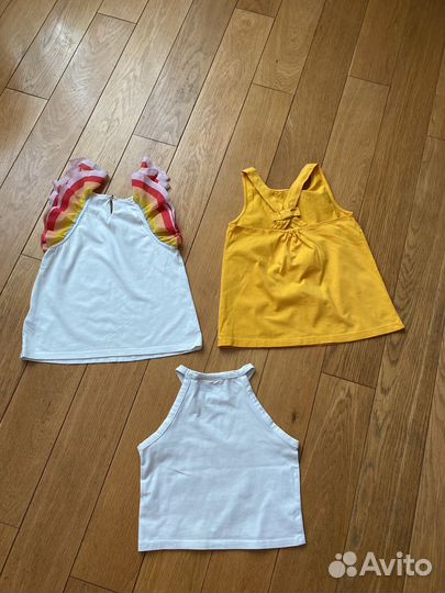 Майки-топы Jacadi и Zara kids 8-9 лет