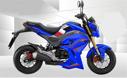 Мотоцикл promax stryker 200(49) semi-auto синий