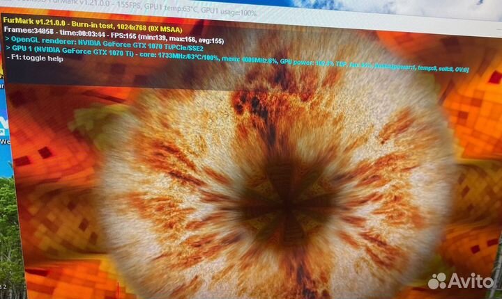 Видеокарта Asus Cerberus GTX 1070 Ti A8G (8 гб)