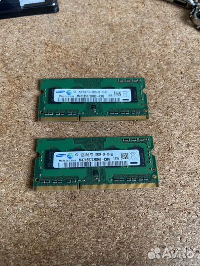 Оперативная память ddr3 для ноутбука 2gb