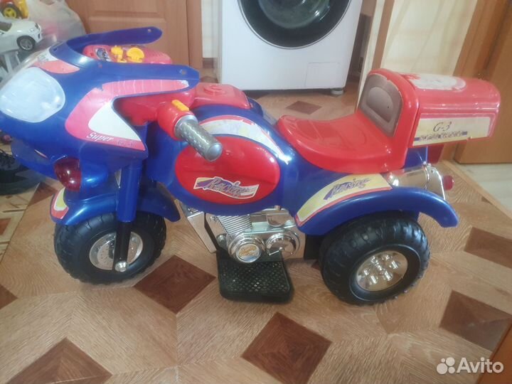 Детский мотоцикл на аккумуляторе бу