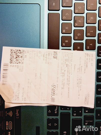 Ноутбук новый в коробке