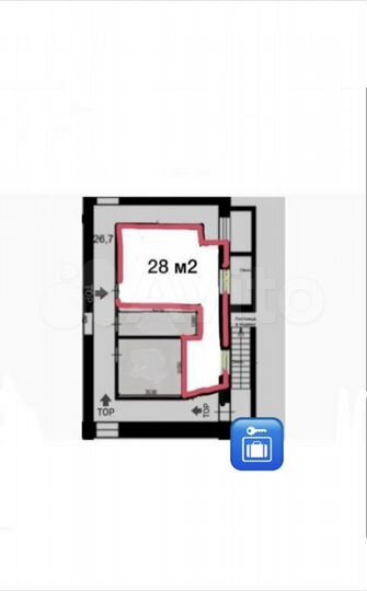 Склад, 28 м²