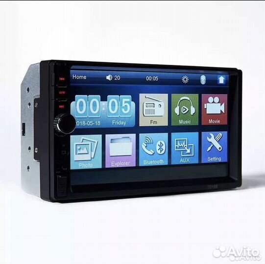 Автомагнитолы 2 din 7018B