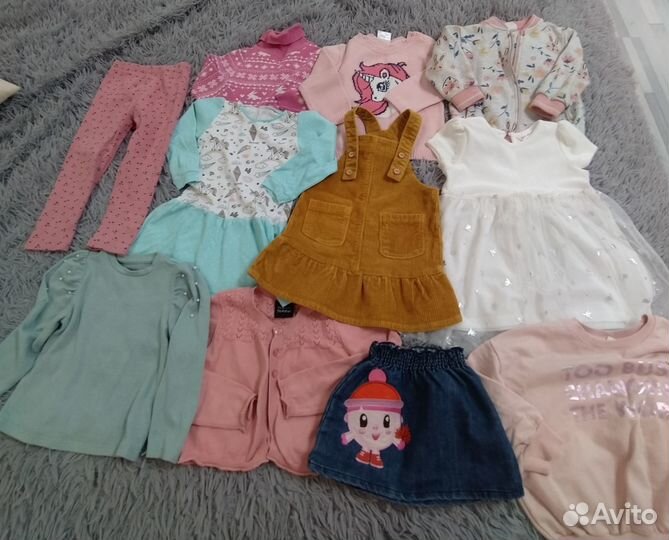 Одежда пакетом для девочки 92