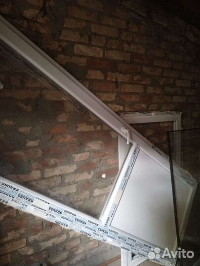 Пластиковые окна и двери бу