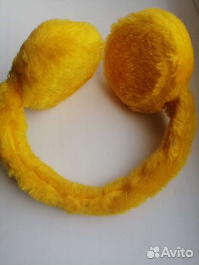 Меховые наушники