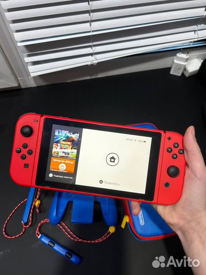 Nintendo switch mario edition