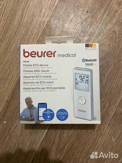 Экг счетчик для сердца Beurer ME90-ECG (Новый)