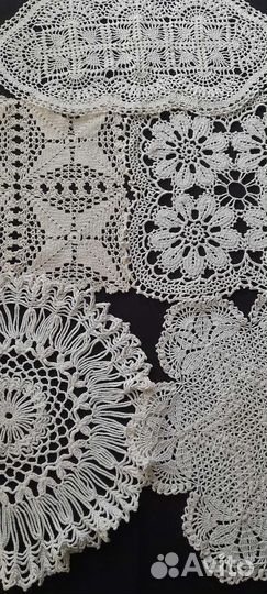 Салфетки вязаные крючком