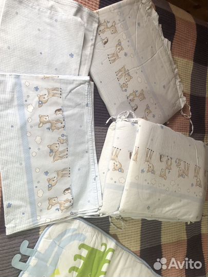 Бортики в детскую кроватку