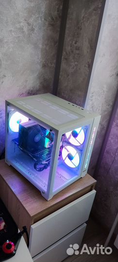 Компьютер игровой пк i3 12100 rx 6600 b660