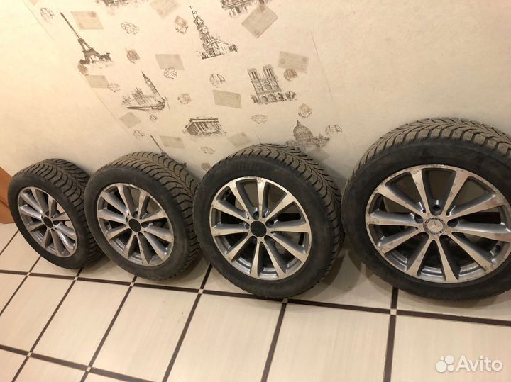 Оригинальные диски R17 Mercedes с резиной