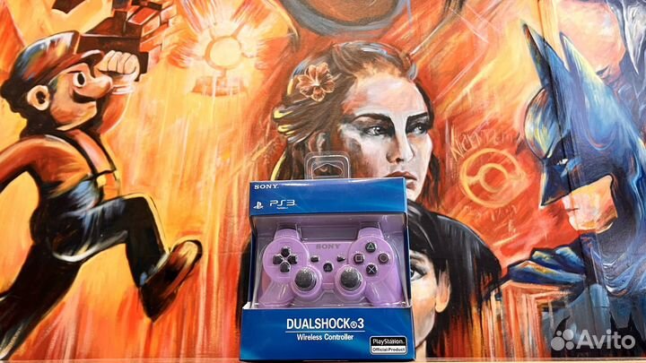 Геймпад Ps3 / Dualshock 3 Purple (Новый)