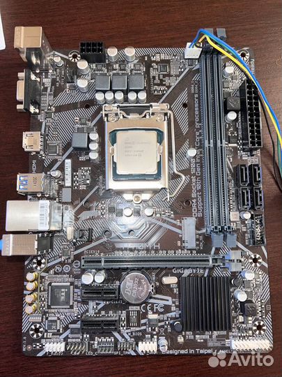 Сборка пк (Материнская плата, процессор, память)