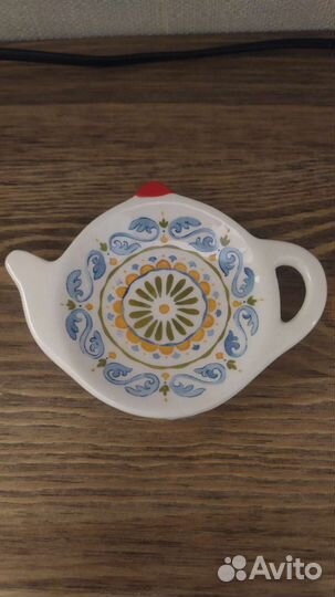 Подставка под чайный пакетик, чайник декоративный