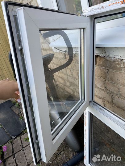 Пластиковое окно бу
