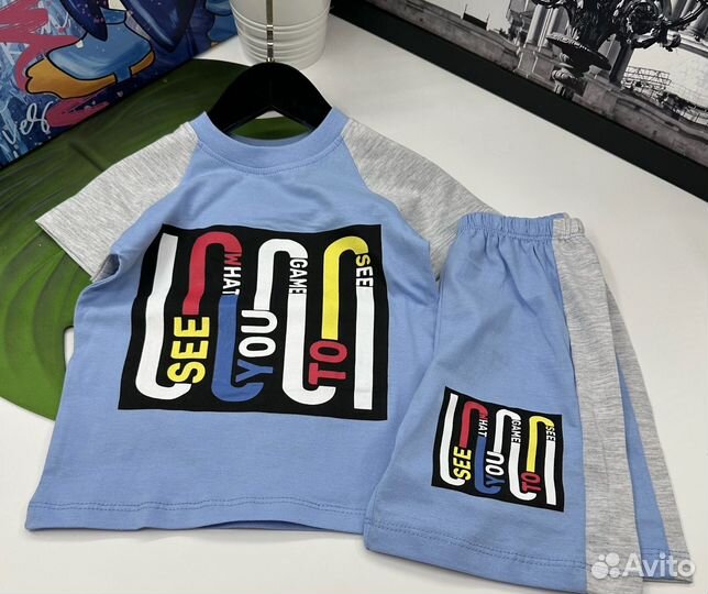 Летний костюм для мальчика