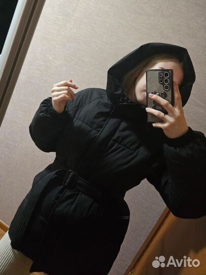 Пуховик зимний женский 46