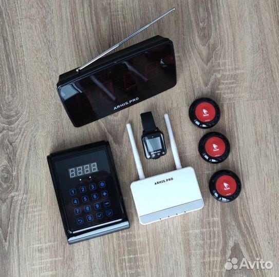 Кнопка вызова официанта,часы, табло, пульт, репите