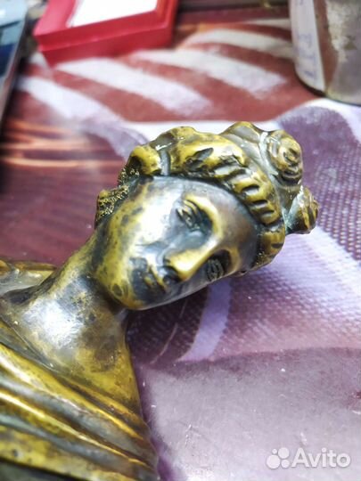 Бюст Апполон бронза