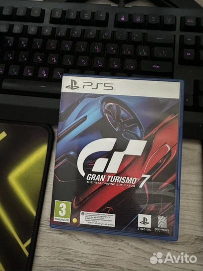 Gran turismo 7 ps5 диск