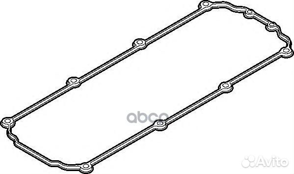 Прокладка крышки гбц полиакриловый каучук VW CA