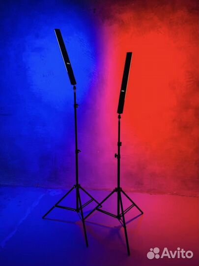 Видеосвет RGB + штатив 2,1м