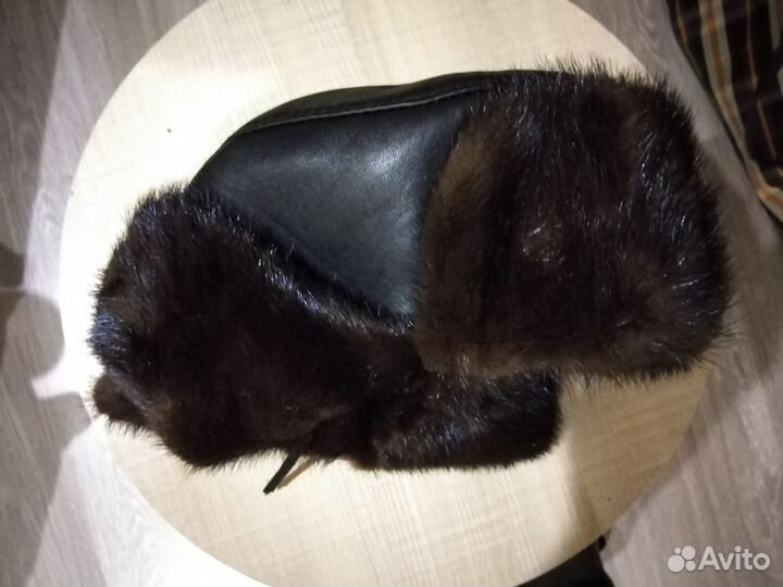 Новая зимняя норковая шапка
