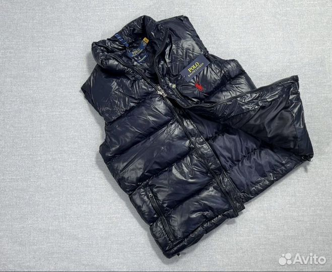 Жилетка polo ralph lauren синяя