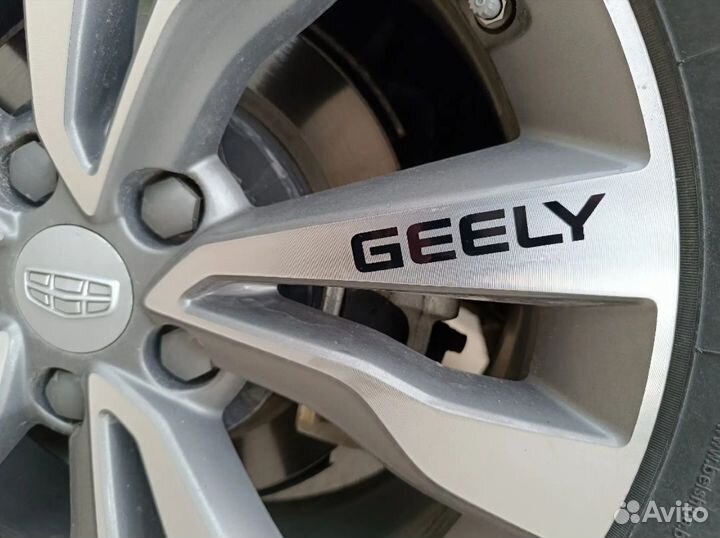 Наклейки на обода колеса Geely