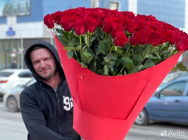 101 Роза Доставка 101 Роза Цветы Букеты