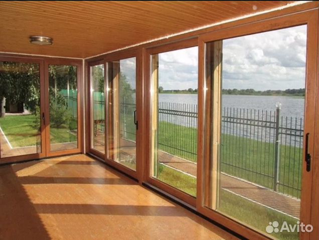 Пластиковые окна раздвижные панорамные