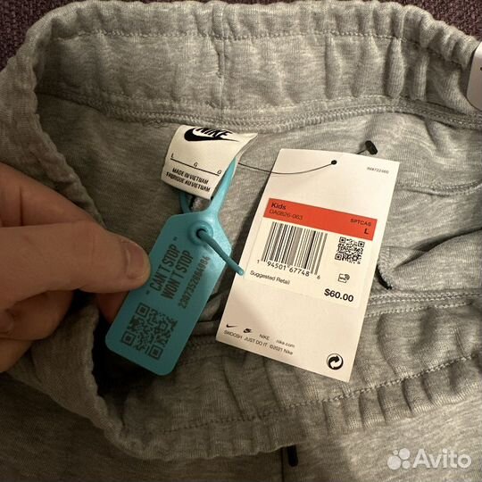 Шорты Nike Tech Fleece S детский