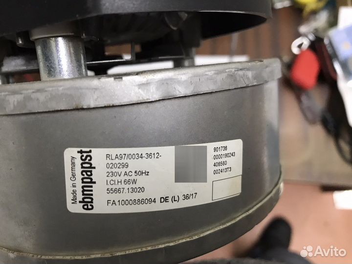 Турбина на газовый котел Vailant turbo Rla97/0034