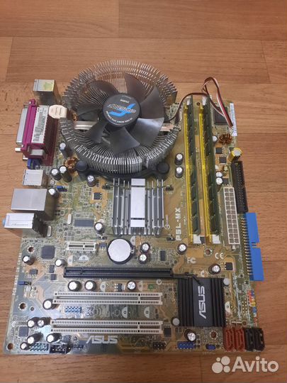 Asus P5L-MX+Pentium D+4gd kingston