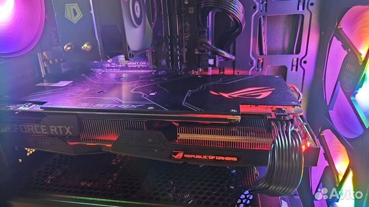 Видеокарта asus Rog strix 2060