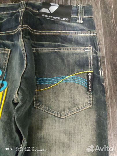 Широкие джинсы southpole